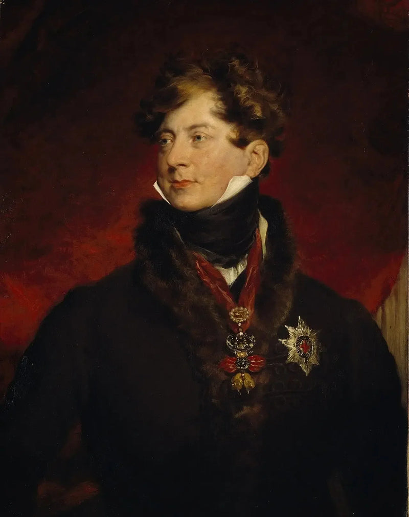 Jerzy IV, 1762 - 1830. Rządził jako regent od 1811 do 1820, jako król od 1820 do 1830. - Thomas Lawrence