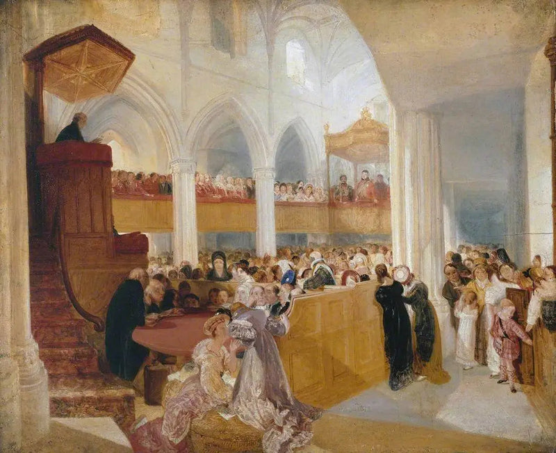 George IV w St Giles’s, Edynburg - J. M. W. Turner