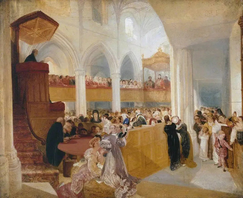 George IV w St Giles’s, Edynburg - J. M. W. Turner