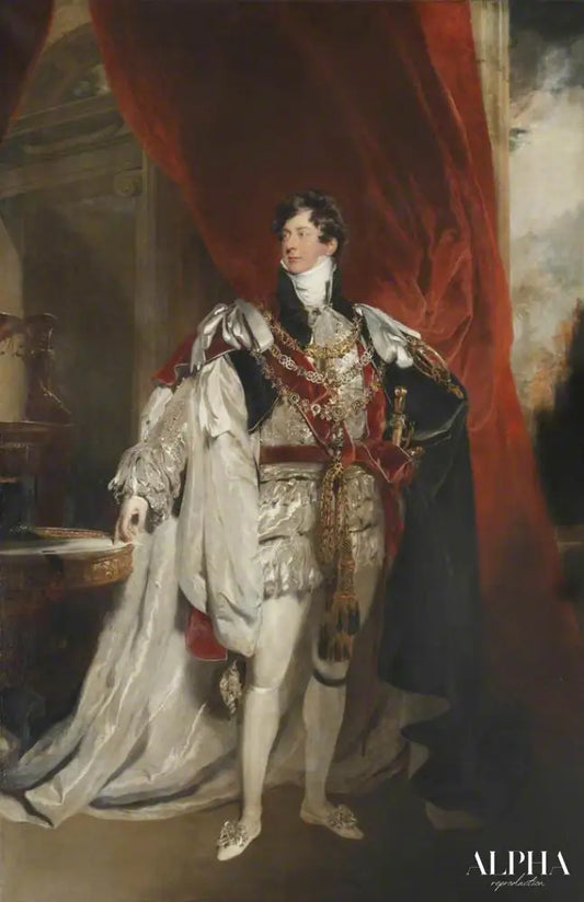 George IV - Thomas Lawrence - Reproductions de tableaux et peintures haut de gamme