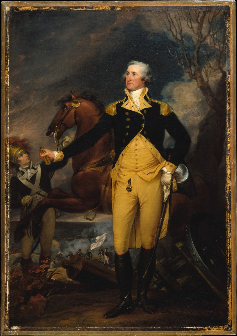 George Washington przed bitwą pod Trenton - John Trumbull