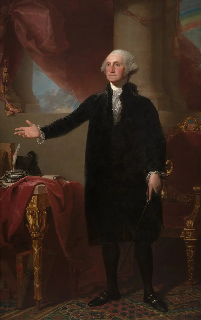 George Washington (Portret Lansdowne'a) - Gilbert Stuart