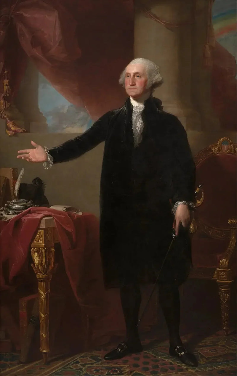 George Washington (Portret Lansdowne'a) - Gilbert Stuart