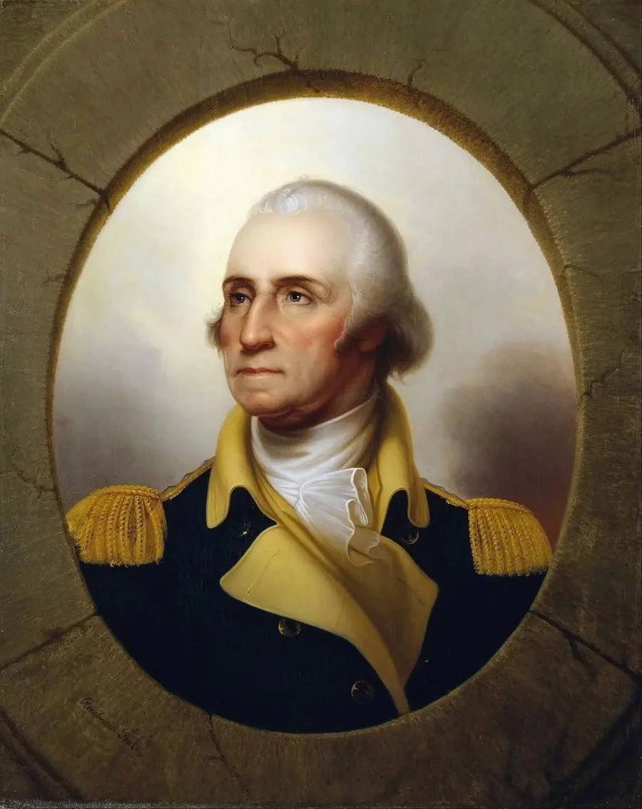 George Washington (typ hublot) - Rembrandt Peale