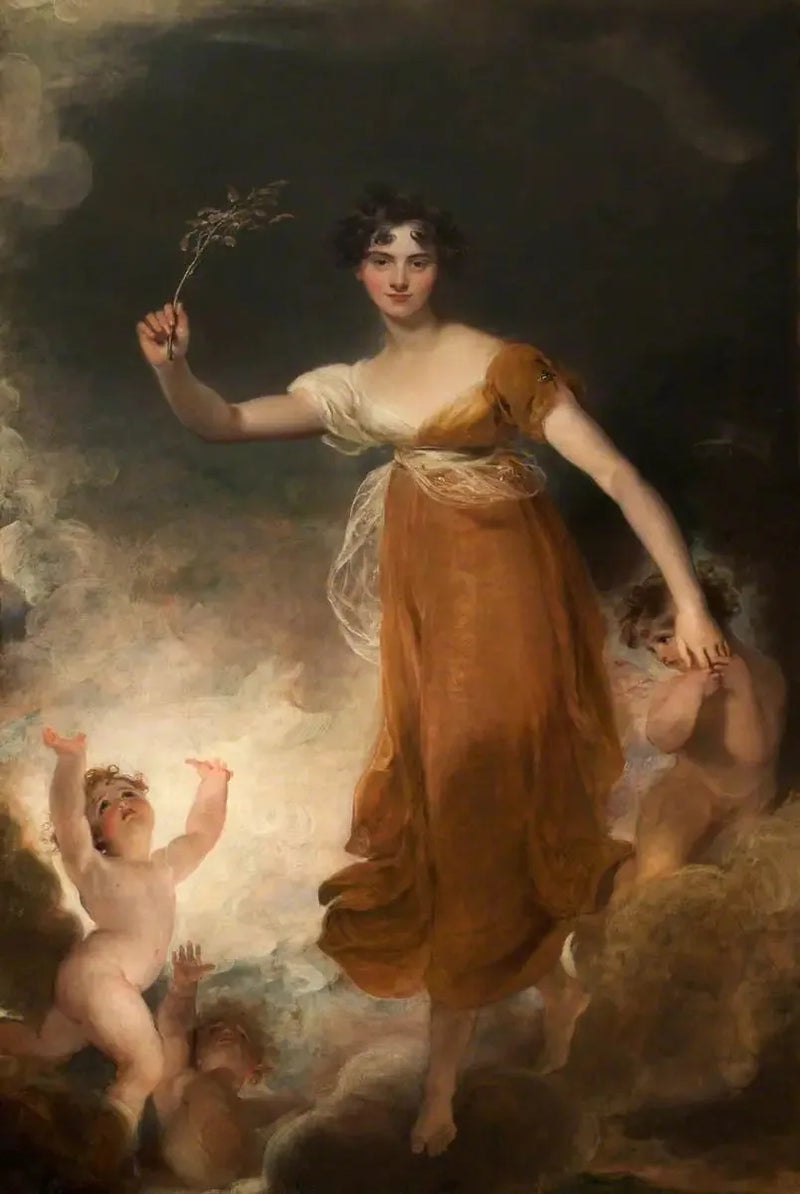 Georgiana Maria Leicester (1793-1859), Lady de Tabley, w roli „Hope” - Thomas Lawrence