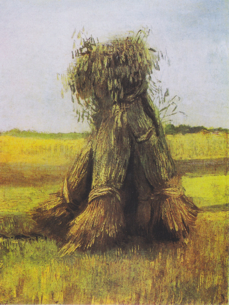 Snopy pszenicy na polu - Vincent van Gogh