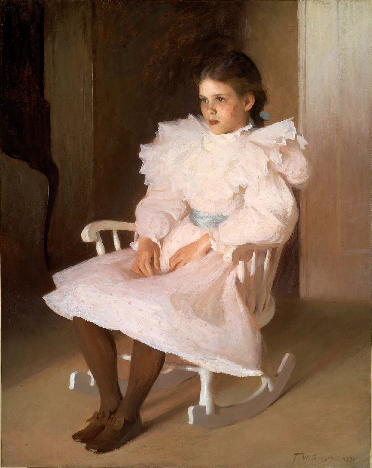 Gertrude - Frank Weston Benson - Alpha Reproduction