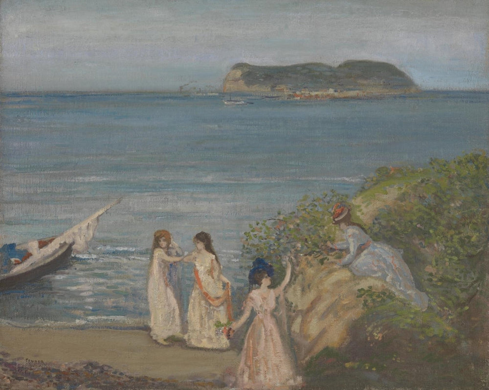 Gibraltar depuis Algésiras - Charles Conder - Alpha Reproduction