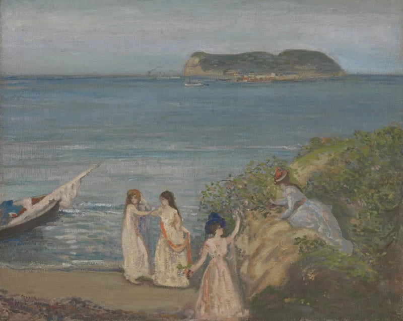 Gibraltar od Algeciras - Charles Conder