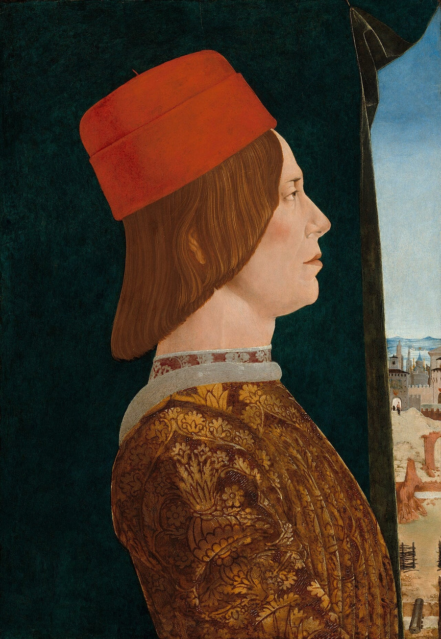 Giovanni II Bentivoglio - Ercole de’ Roberti image 1 copie peinte à la main à l’huile