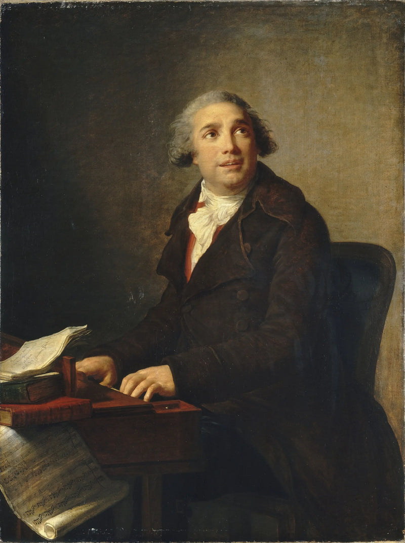 Giovanni Paisiello (1741-1816), kompozytor - Élisabeth Vigée Le Brun