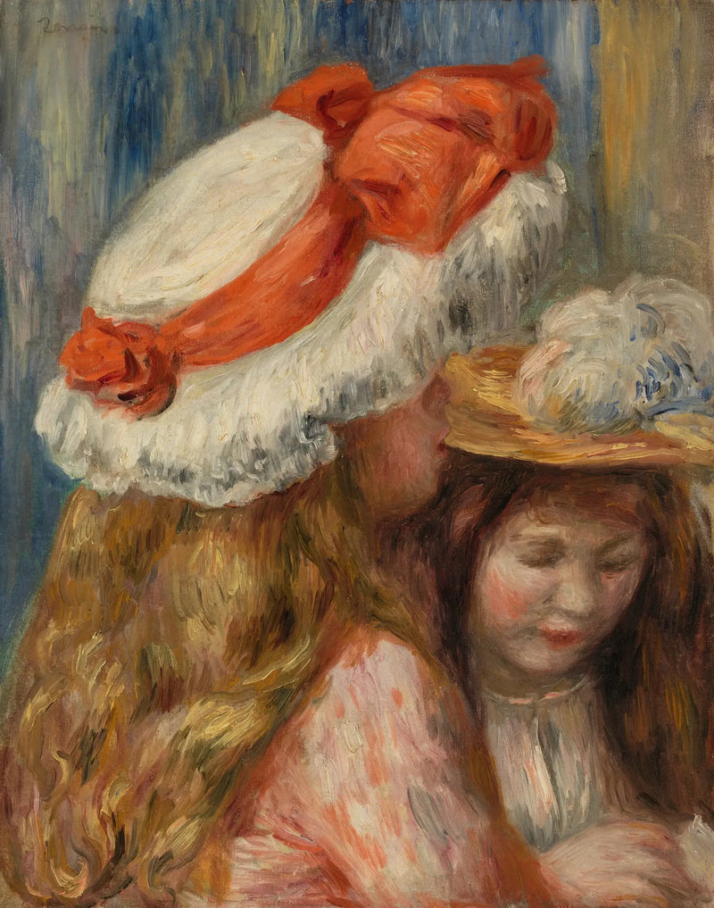 Dziewczyny w kapeluszach (Jeunes filles aux chapeaux) - Pierre-Auguste Renoir