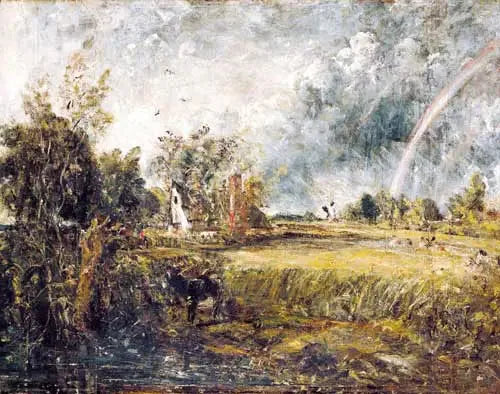 Dom w East Bergholt - John Constable