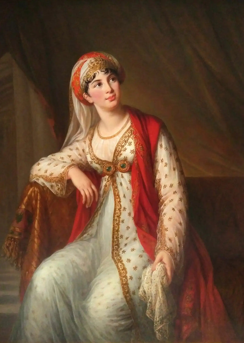 Giuseppina Grassini w roli Zaïre - Élisabeth Vigée Le Brun