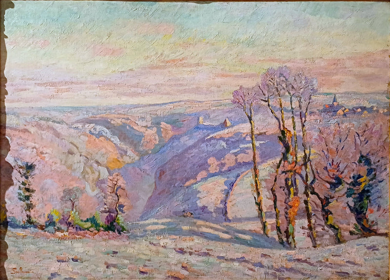 Szron w Crozant - Armand Guillaumin