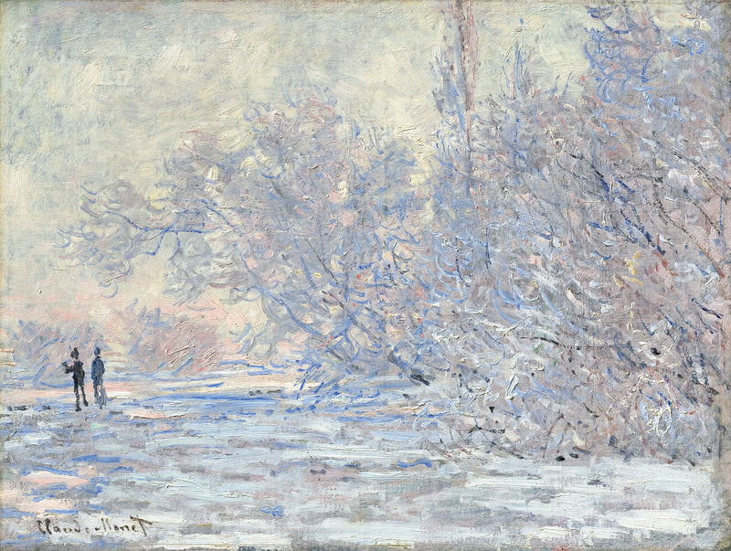 Mróz w Giverny W963 - Claude Monet