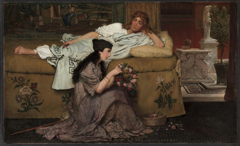 Glaucus i Nydia - Lawrence Alma-Tadema