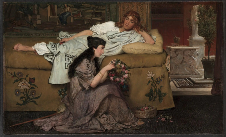 Glaucus i Nydia - Lawrence Alma-Tadema