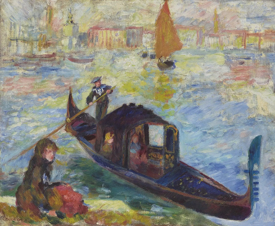 Gondola, Wenecja - Pierre-Auguste Renoir