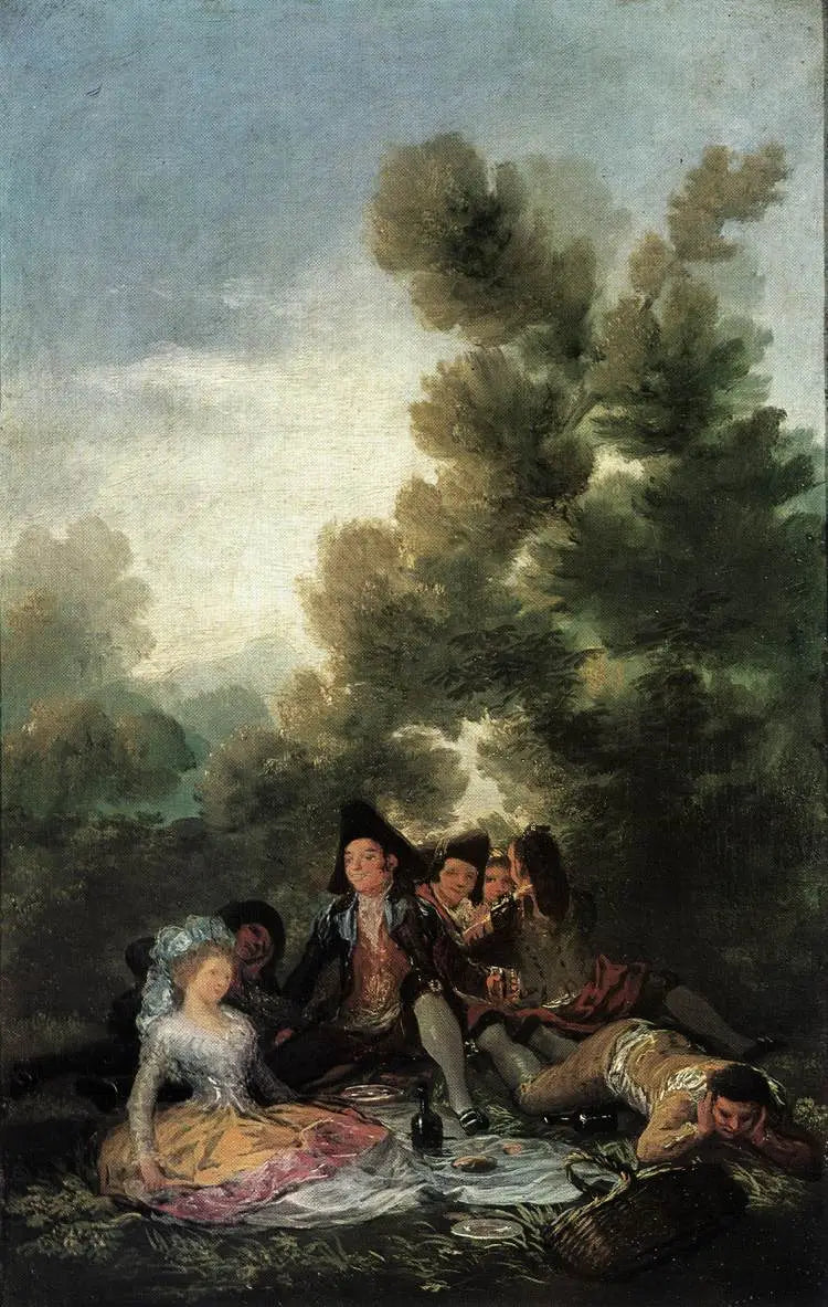 Wiejski poczęstunek - Francisco de Goya