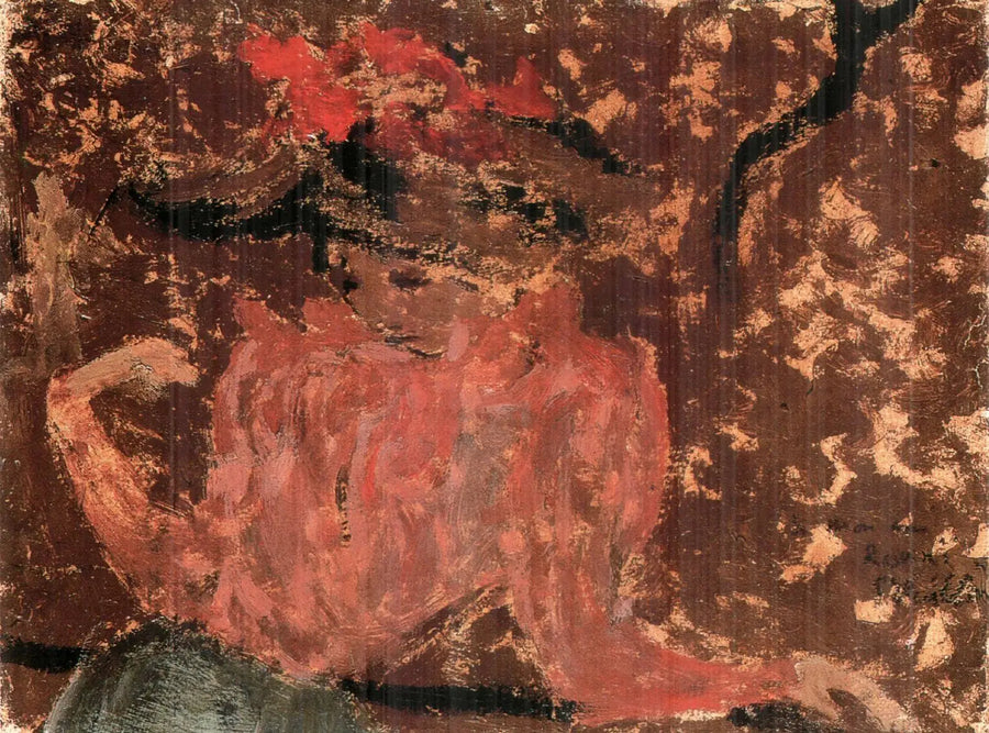 Gracieuse w ogrodzie - Édouard Vuillard