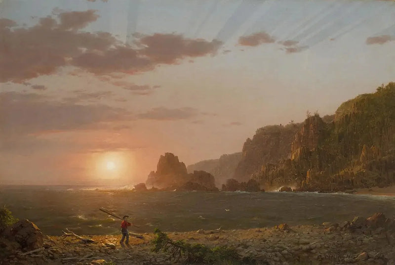 Grand Manan, Zatoka Fundy - Frederic Edwin Church