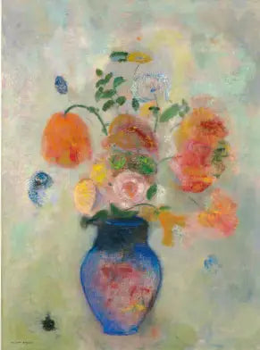 Wielka waza z kwiatami - Odilon Redon