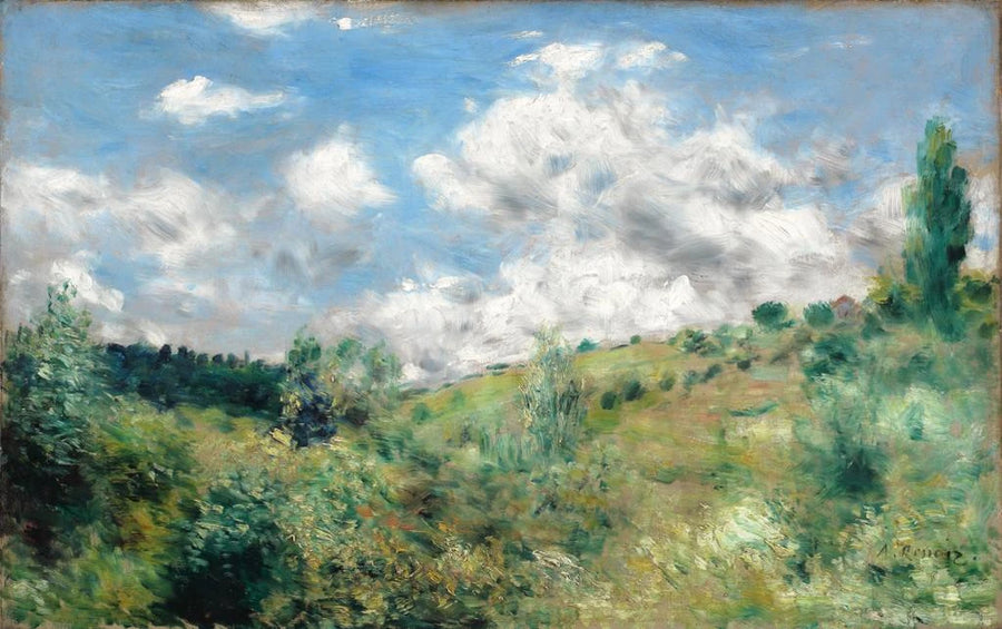Rafale wiatru - Pierre-Auguste Renoir