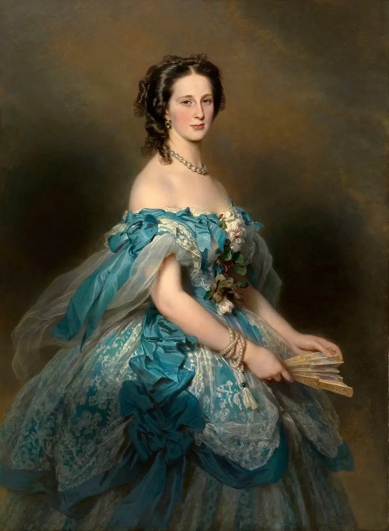  Wielka księżna Aleksandra Iosifowna Rosji (1830-1911) - Franz Xaver Winterhalter