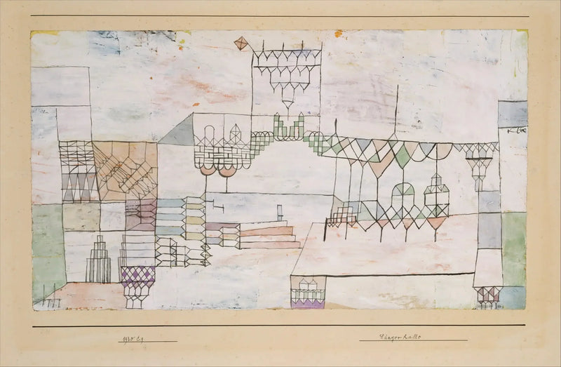 Wielka Sala Śpiewaków - Paul Klee