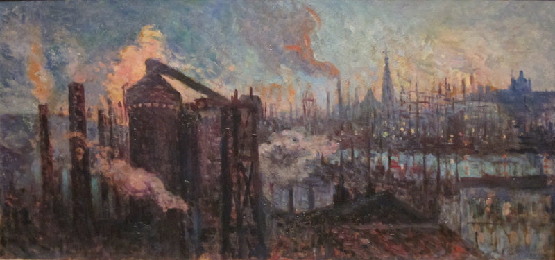 Duże miasto przemysłowe - Maximilien Luce