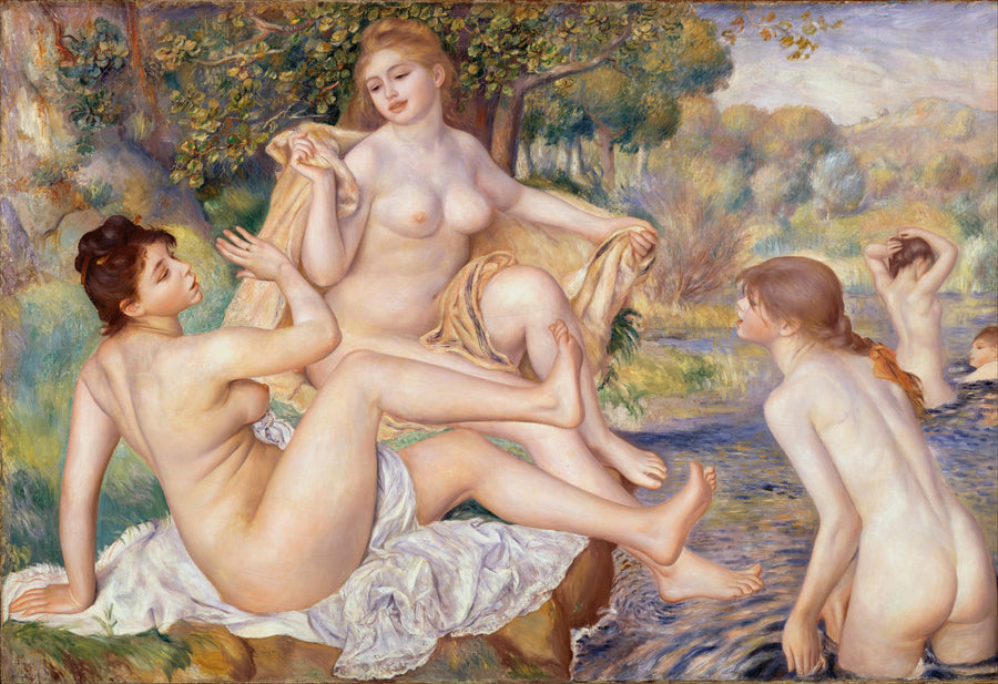 Wielkie Kąpiące się - Pierre-Auguste Renoir