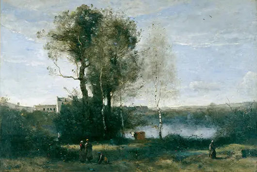 Wielkie ziemie rolnicze - Jean-Baptiste Camille Corot