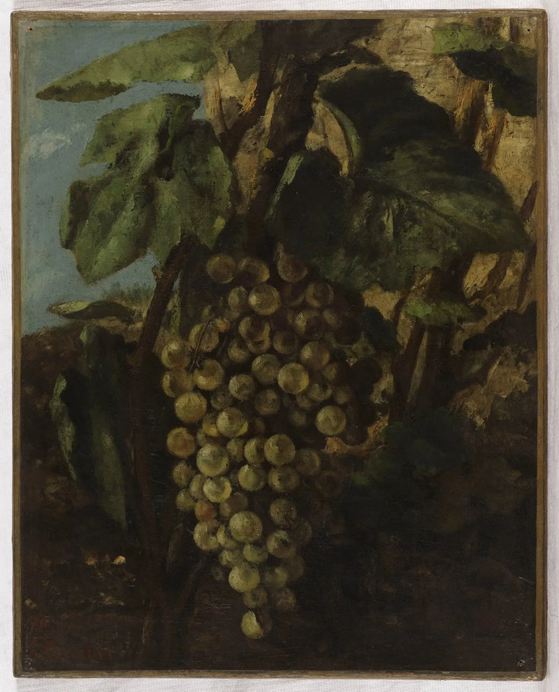 Kiść winogron - Gustave Courbet