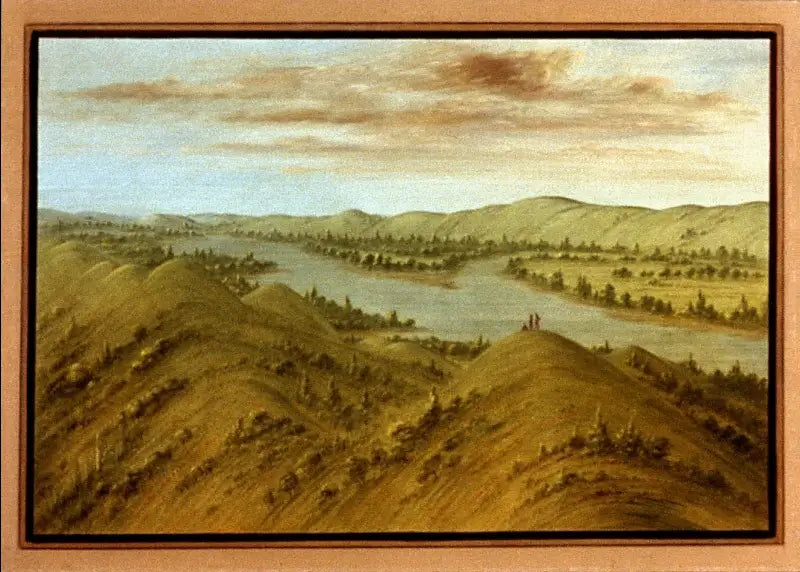 Zielone Wzgórza, Haut-Missouri - George Catlin