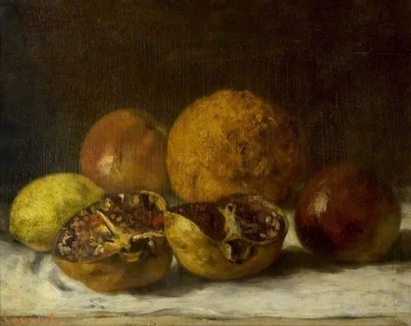 Granaty - Gustave Courbet