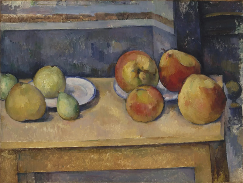 Duże jabłka - Paul Cézanne
