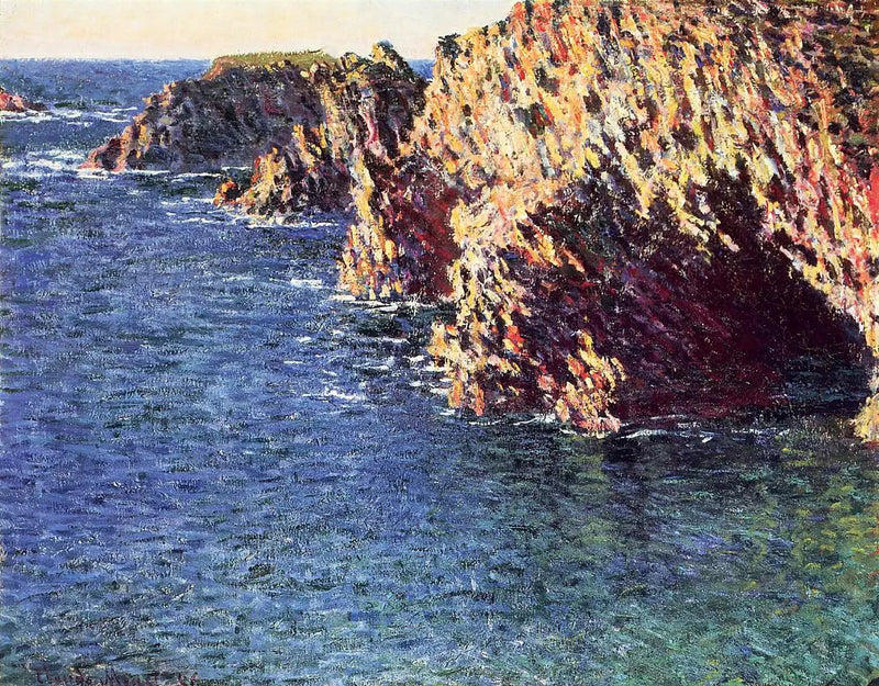 Grota Port-Domois - Claude Monet