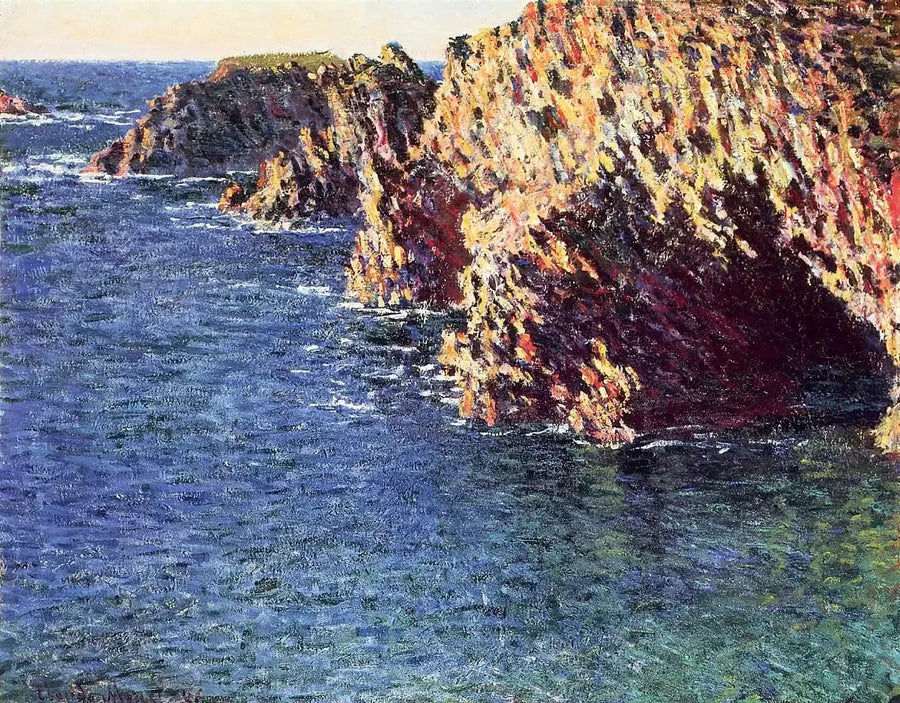 Jaskinia Port-Domois W1114 - Claude Monet