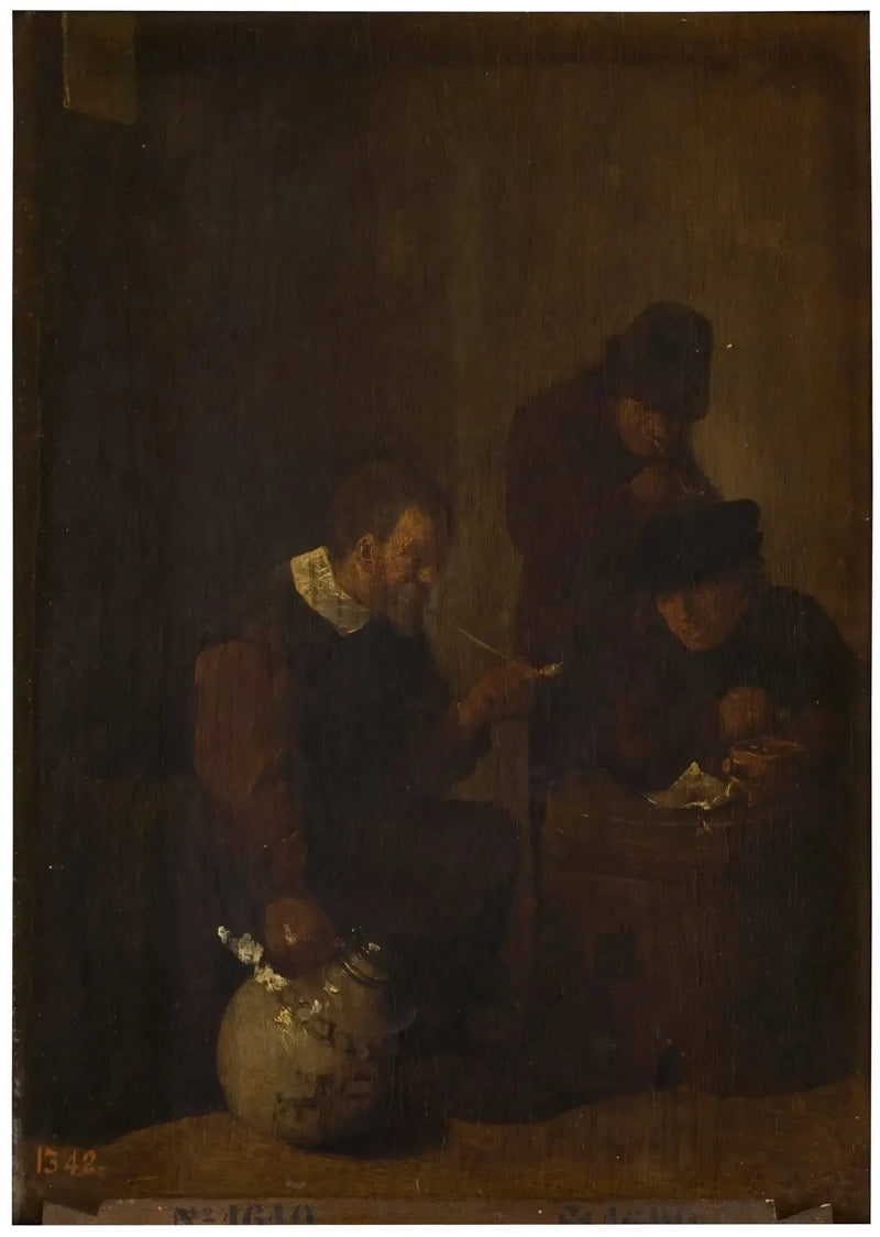 Zestaw do palenia - David Teniers Młodszy