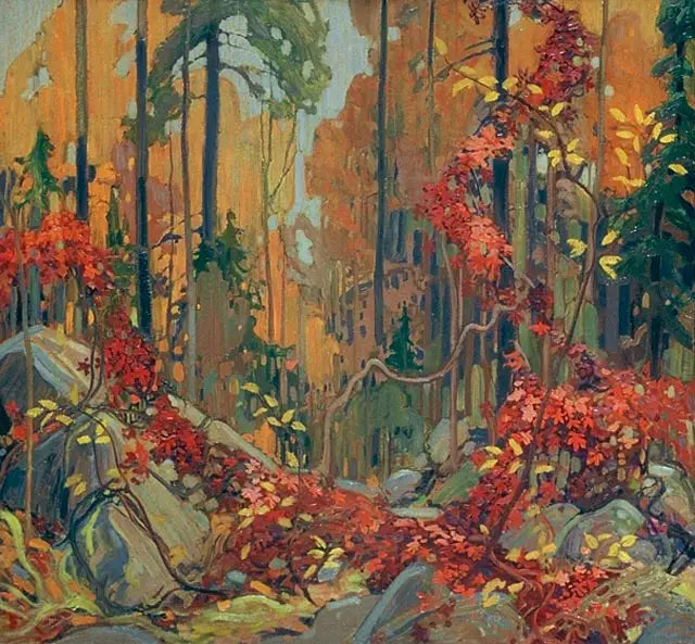 Guirlande automnale - Tom Thomson - Alpha Reproduction
