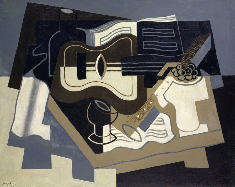 Gitara i klarnet - Juan Gris