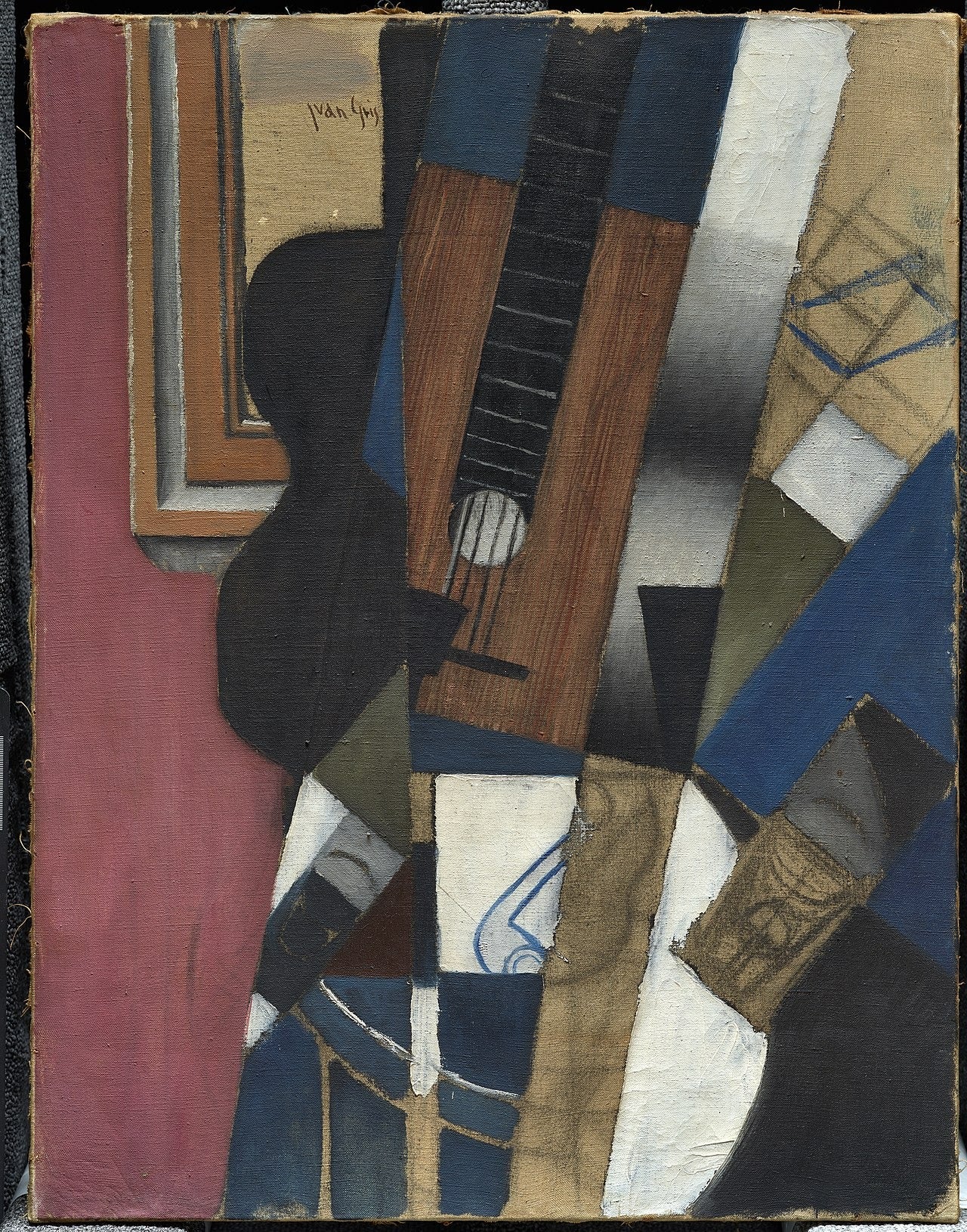 Gitara i rury - Juan Gris