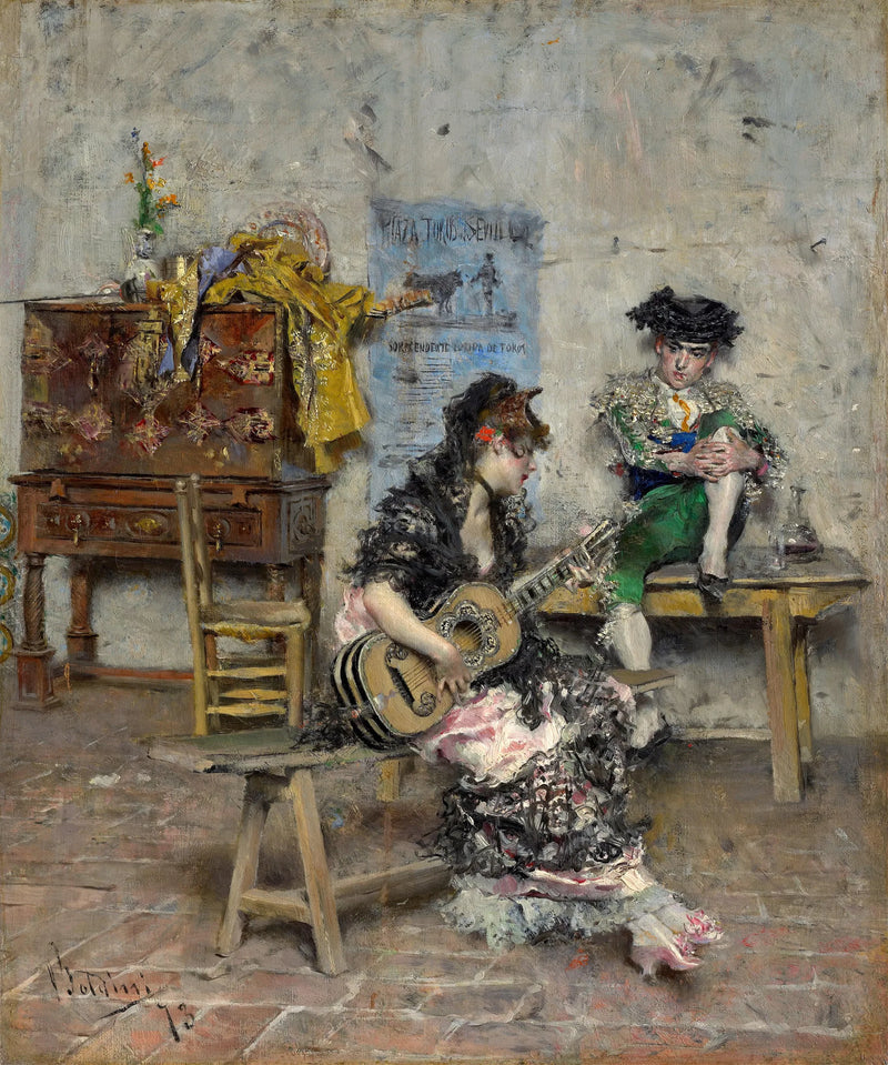 Gitarzysta - Giovanni Boldini