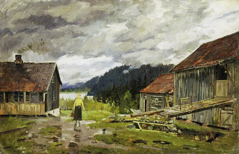 Hakloa w Maridalen - Edvard Munch