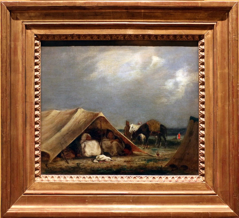 Postój mułarzy - Eugène Delacroix