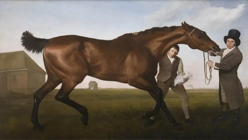 Hambletonian, pocieranie - George Stubbs
