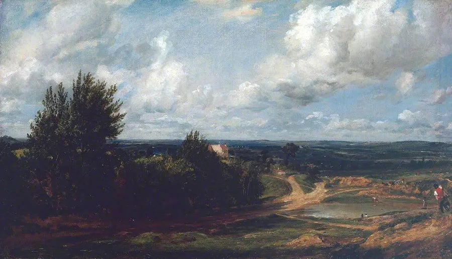 Hampstead Heath, z domem zwanym „The Salt Box” - John Constable