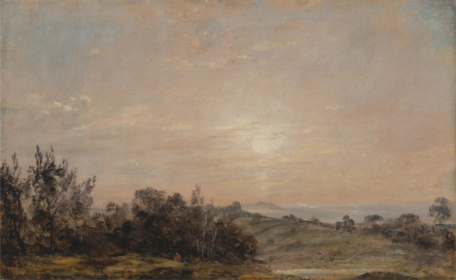 Hampstead Heath w kierunku Harrow - John Constable