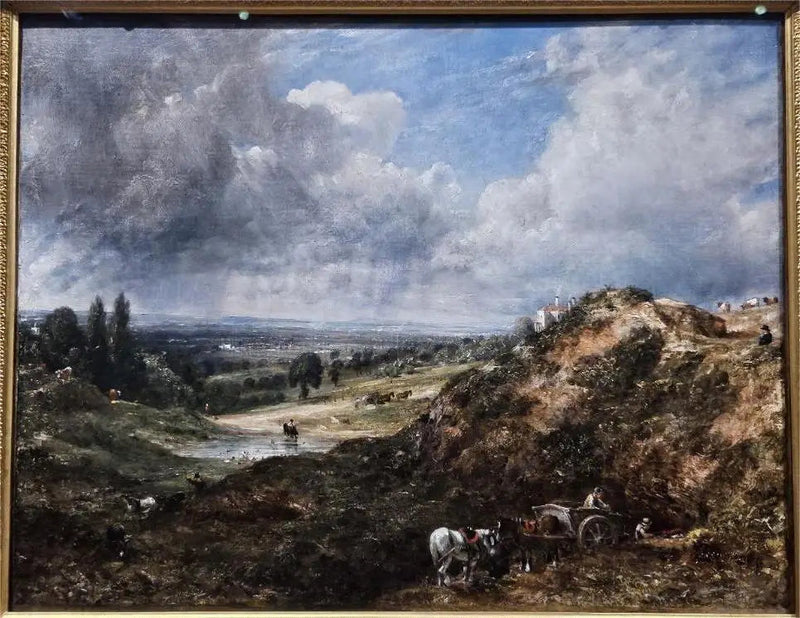 Hampstead Heath, staw Branch Hill - John Constable